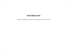 Tablet Screenshot of idoaz.com